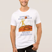 Achempong Basketball-Shirt | Game On. Hustle Hard. Tri-Blend Shirt (Voorkant)