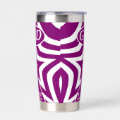 Achempong God Is Love Star Deep Purple  Geïsoleerde Drinkbeker (Links)