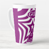 Achempong God Is Love Star Deep Purple Latte Mok (Linkerhoek)