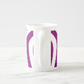 Achempong God Is Love Star Deep Purple - Luxury Porselein Kop (Achterkant)