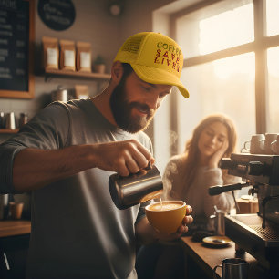 Achempong "Koffie redt levens"   Barista's & Koffi Trucker Pet