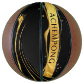 Achempong: The Auric Cascade Game of Champions Lux Basketbal (Verticaal)