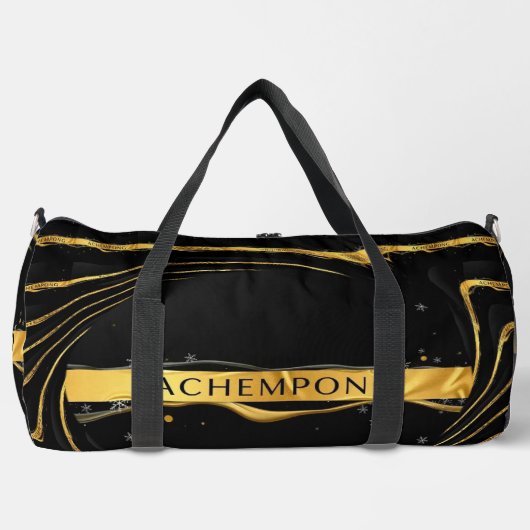 Achempong: The Auric Cascade | Opulent Liquid Gold Plunjezak (Voorkant)