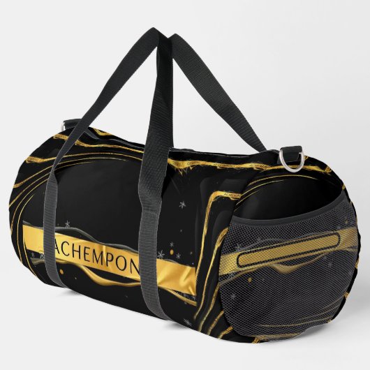 Achempong: The Auric Cascade | Opulent Liquid Gold Plunjezak (Rechterhoek)