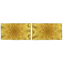 Achempong: The Gilded Zenith Opulent Swirl Liquid Kussensloop