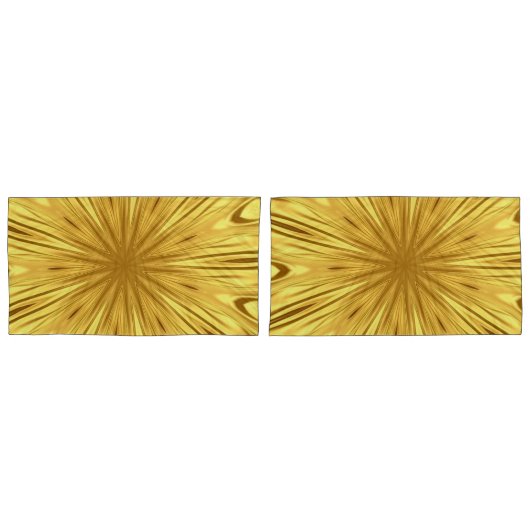 Achempong: The Gilded Zenith Opulent Swirl Liquid Kussensloop (Voorkant-Set)