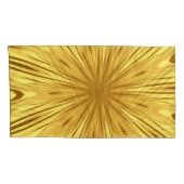 Achempong: The Gilded Zenith Opulent Swirl Liquid Kussensloop (Achterkant-Rechts)