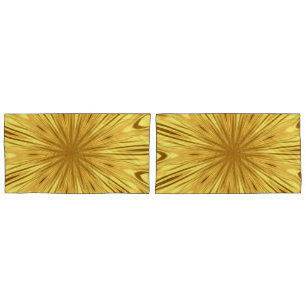 Achempong: The Gilded Zenith Opulent Swirl Vloeiba Kussensloop