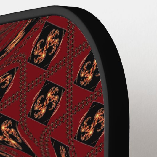 Achempong Zazzle: Cosmic Symmetry High-Performance Pickleball Paddle (Links Detail)