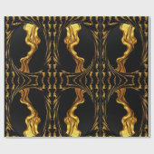 Achempong Zazzle: Luxury Swirl Abstract Art Gift W Cadeaupapier (Vlak)