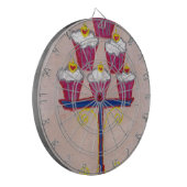 Achempong's Artful Inspirerend Cupcake Couture Dartbord (Voorkant Links)