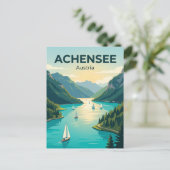 Achensee Oostenrijk Briefkaart (Staand voorkant)