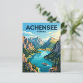 Achensee Oostenrijk Briefkaart (Staand voorkant)