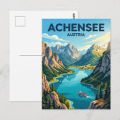 Achensee Oostenrijk Briefkaart (Voorkant / Achterkant)