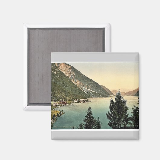 Achensee, Pertisau, Tirol, Oostenrijk-Hongarije ze Magneet (Voorkant / Achterkant)