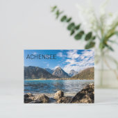 Achensee Tirol Retro Austria Holiday Souvenir Feestdagenkaart (Staand voorkant)