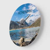Achensee Tirol Retro Austria Holiday Souvenir Grote Klok (Hoek)