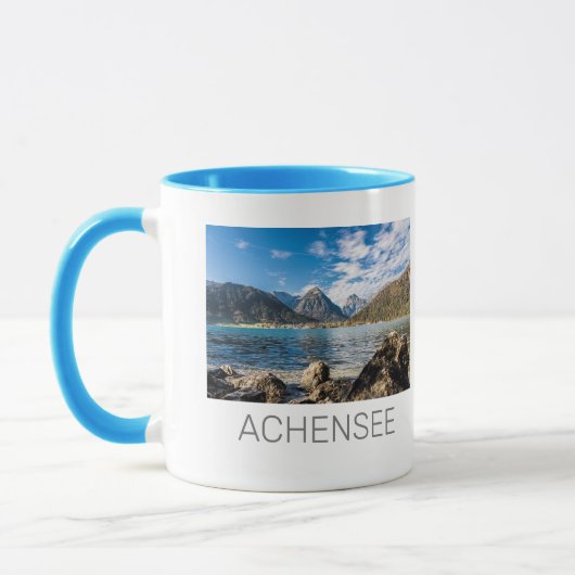 Achensee Tirol Retro Austria Holiday Souvenir Mok (Links)