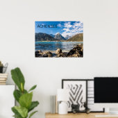 Achensee Tirol Retro Austria Holiday Souvenir Poster (Thuiskantoor)