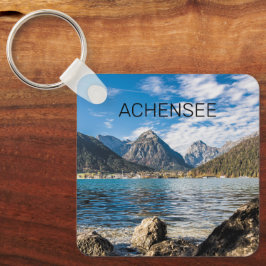 Achensee Tirol Retro Austria Holiday Souvenir Sleutelhanger
