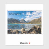 Achensee Tirol Retro Austria Holiday Souvenir Sticker (Vel)