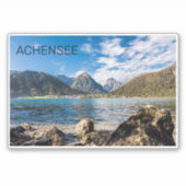 Achensee Tirol Retro Austria Holiday Souvenir Sticker (Voorkant)