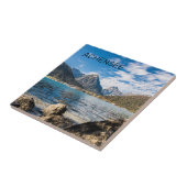 Achensee Tirol Retro Austria Holiday Souvenir Tegeltje (Zijkant)