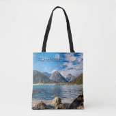Achensee Tirol Retro Austria Holiday Souvenir Tote Bag (Voorkant)