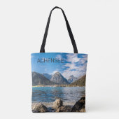 Achensee Tirol Retro Austria Holiday Souvenir Tote Bag (Achterkant)