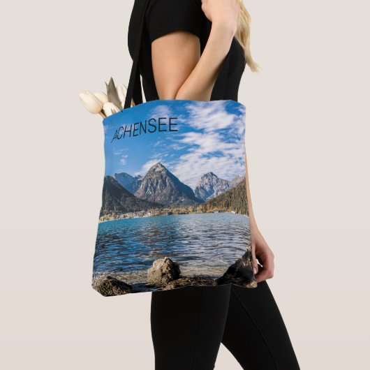 Achensee Tirol Retro Austria Holiday Souvenir Tote Bag (Dichtbij)