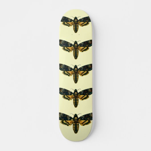 Acherontia atropos (Death's Head Hawkmol) Skateboard (Voorkant)