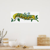 Acherontia atropos poster (Keuken)