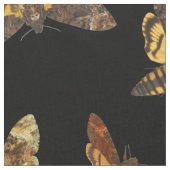 Acherontia Lachesis - Death's-head Hawkmol Stof (Close Up)