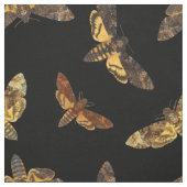 Acherontia Lachesis - Death's-head Hawkmol Stof (Swatch)