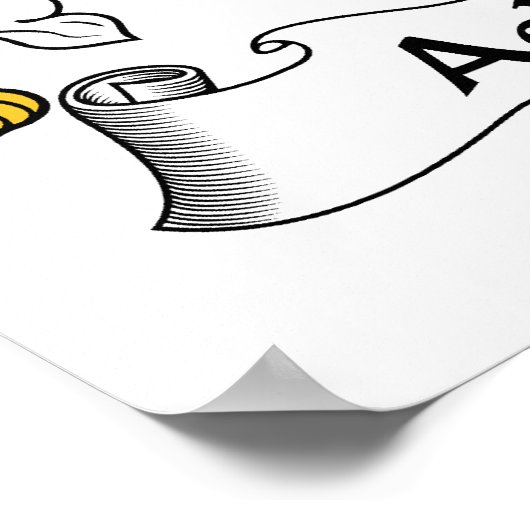 Acheson Family Crest Poster (Hoek)