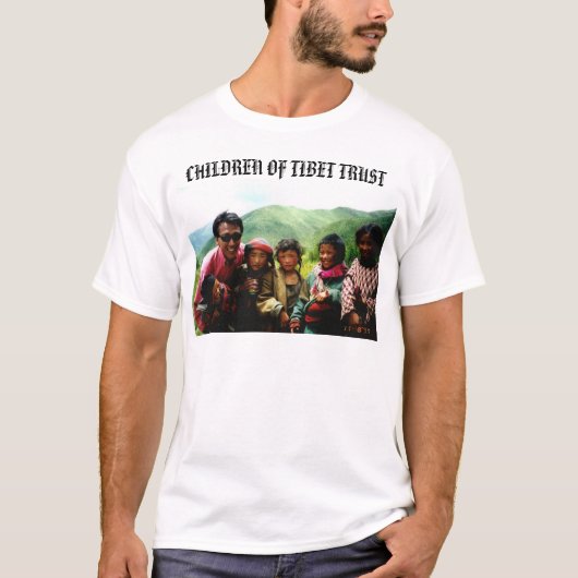achi&kinderen3, KINDEREN VAN TIBET-TRUST T-shirt (Voorkant)