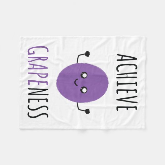 Achieve Gness - Kawaii Style G  Fleece Deken (Voorkant (Horizontaal))