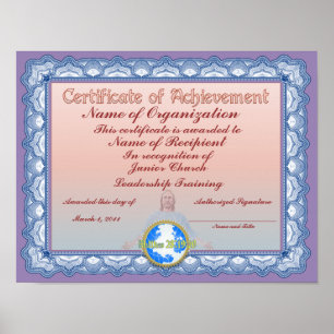 Achievement (Christelijk) Poster