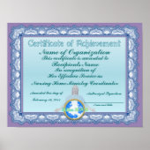 Achievement (Christelijk) Poster (Voorkant)