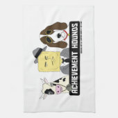 Achievement Hounds Kitchen Towel Theedoek (Verticaal)