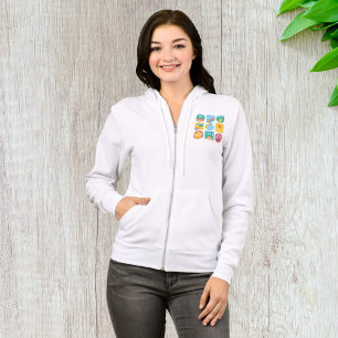 Achievement Labels Vrouwen Full-Zip Hoodie