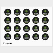Achievement Ontgrendelde Gift Couples Videogame Pr Ronde Sticker (Vel)