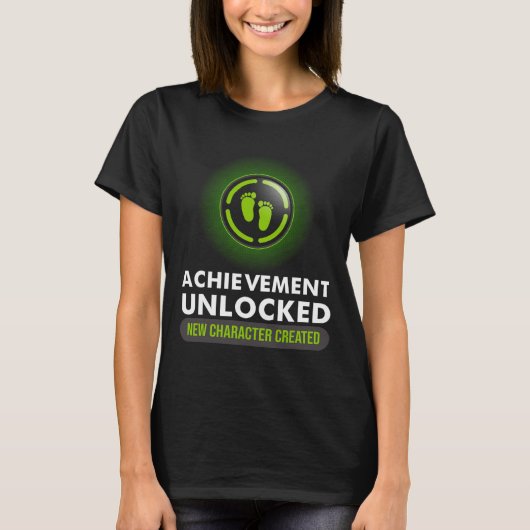 Achievement Ontgrendelde Gift Couples Videogame Pr T-shirt (Voorkant)