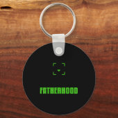 Achievement Unlocked Fatherhood Gamer Video Games  Sleutelhanger (Voorkant)