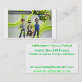 Achievementhounds Visitekaartje (Voorkant / Achterkant)