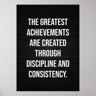 Achievements - Succes Motivatie Poster