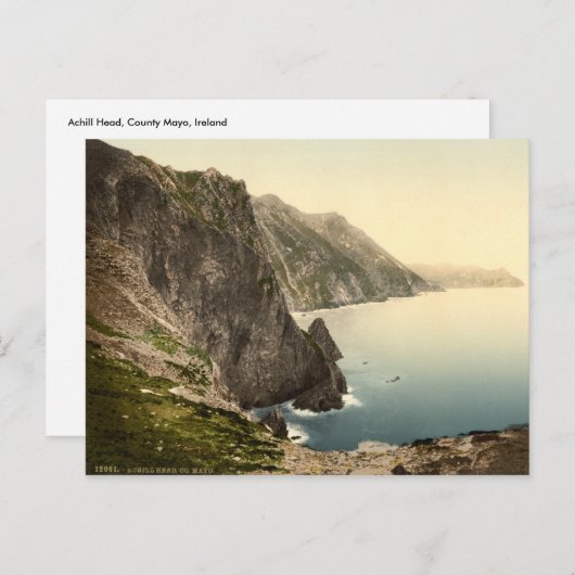 Achill Head, County Mayo Briefkaart (Voorkant / Achterkant)