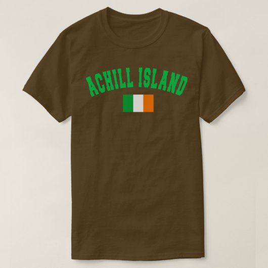 ACHILL ISLAND IERLAND T-SHIRT (Design voorkant)