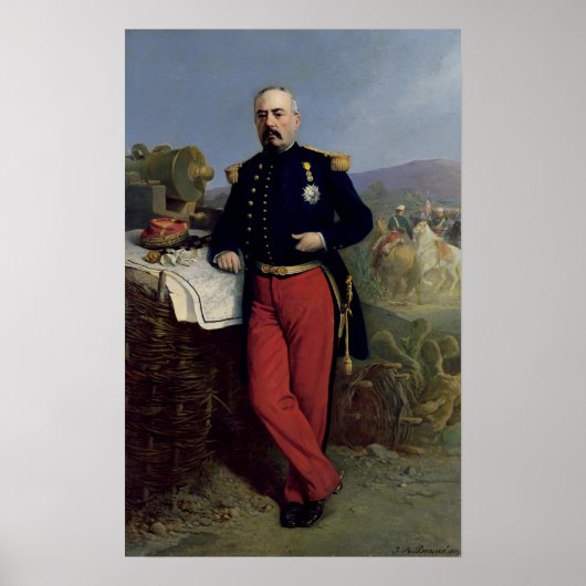 Achille Bazaine 1867 Poster (Voorkant)