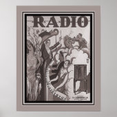 Achille Mauzan  Radio Ad Poster (Voorkant)